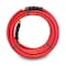 Steelman 30-Foot x 3/8" Rubber Air Hose with 1/4" Male NPT Brass Fittings 98215-IND - alternate 4